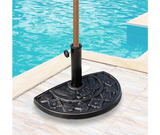 Base de Sombrilla Resina Outsunny Estampado