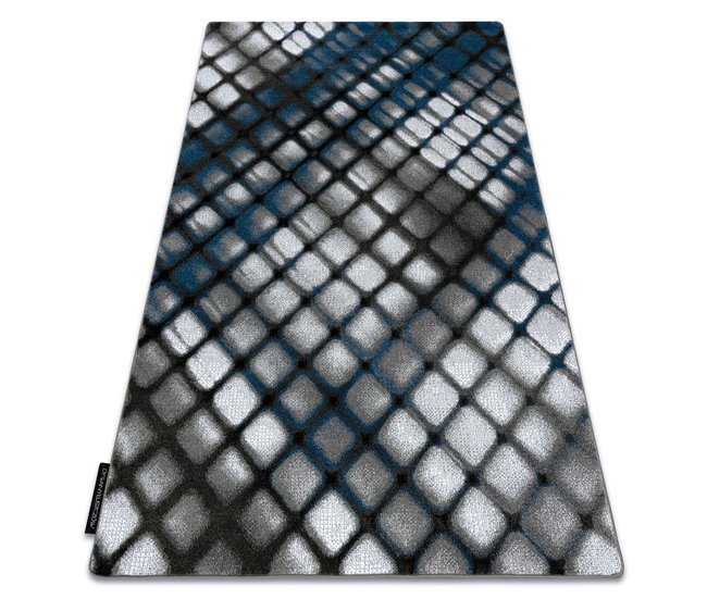 Alfombra INTERO REFLEX 3D enrejado 80x150 Azul