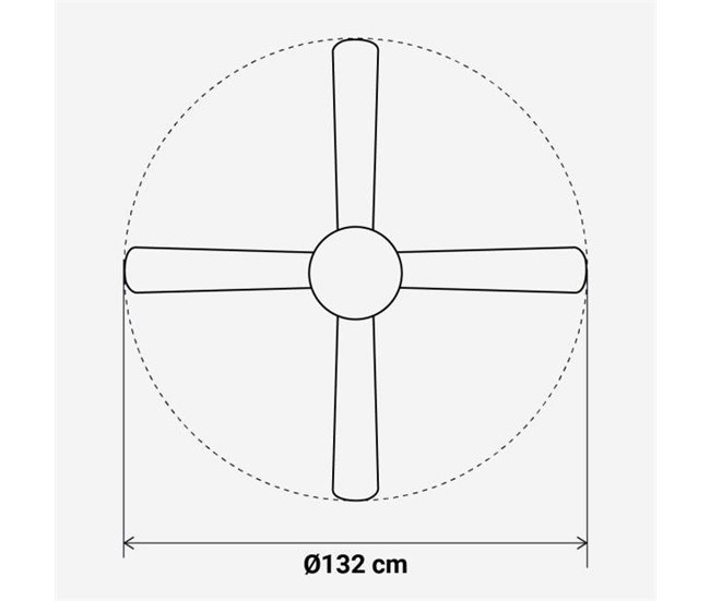 Ventilador de Techo | UNIVERSALBLUE Inox