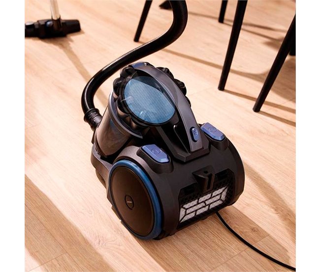 Aspirador trineo Conga Rockstar Multicyclonic XL Cecotec Negro