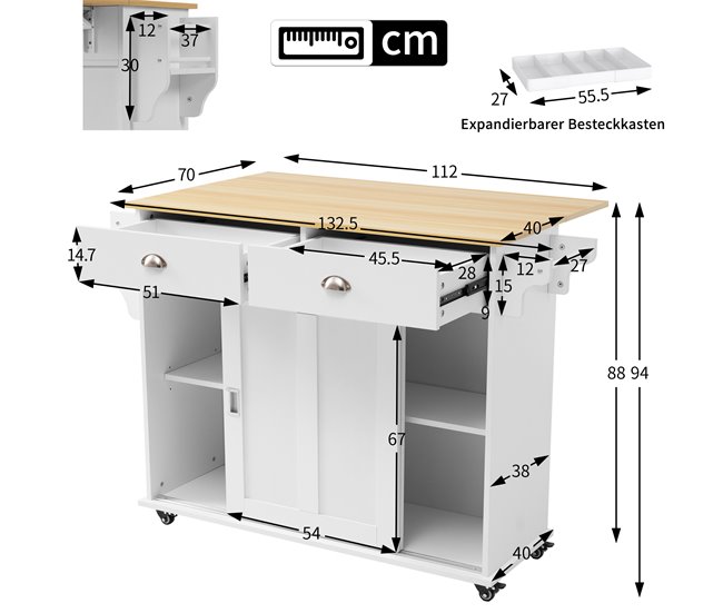 Armarios de Cocina 112 Blanco