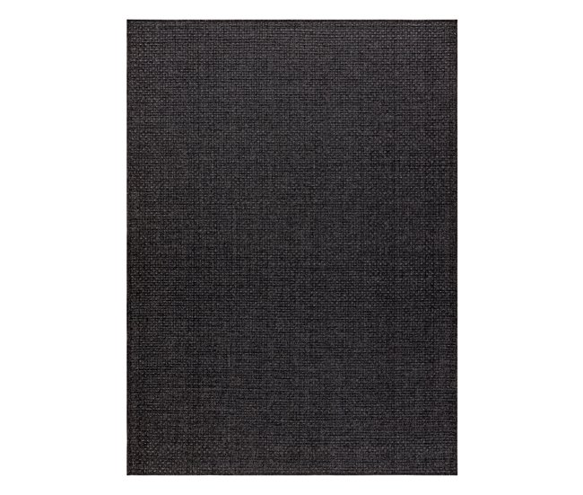 Alfombra MIMO 0000 sisal exterior 200x290 Negro