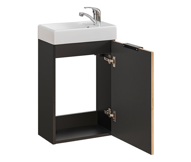 Mueble lavamanos 1 puerta Gaia Madera