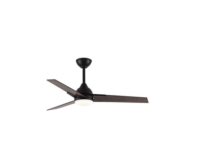 Ventilador De Techo Metal Serie Argestes Negro