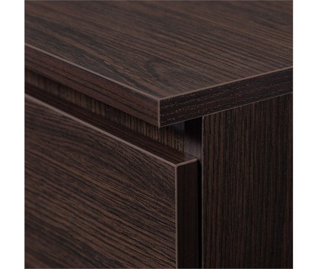 Armario colgante AKORD W40 Wenge 40 cm 1 puerta frente en color Blanco 3 estantes 40x30x99 cm 40 Wengue