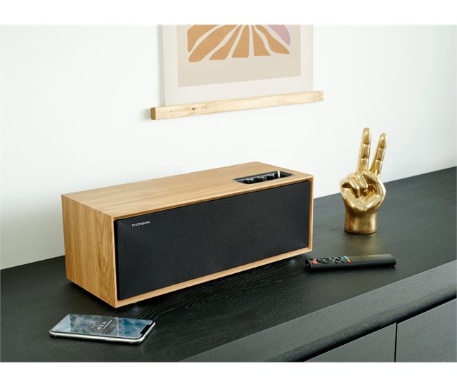 Altavoz Bluetooth Thomson WS702 Madera