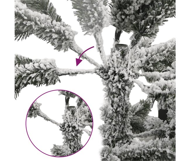 Árbol Navidad - Árbol navideño Blanco/ Verde