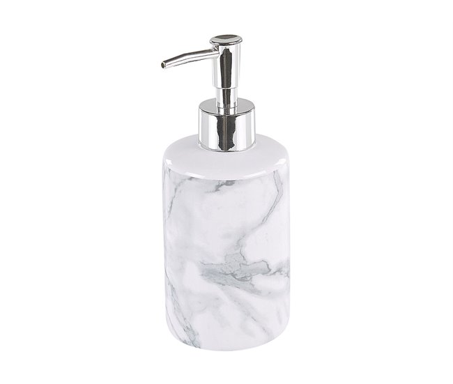 Beliani Conjunto de accesorios de baño ARAUCO Blanco