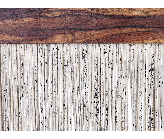 Beliani Decoración de pared ZIKIRIA Marron