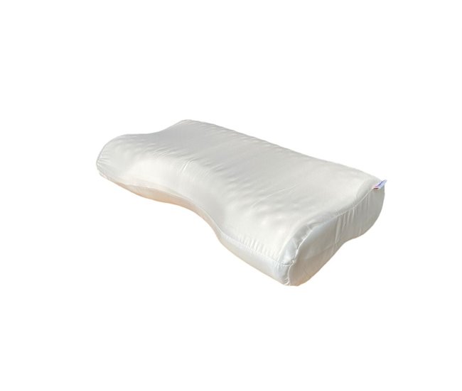 Almohada Anti-Ronquidos y Funda de Satín Extra Blanco