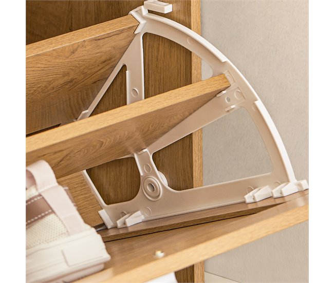 Organizador para Zapatos con 2 Solapas FSR137-N SoBuy Marron