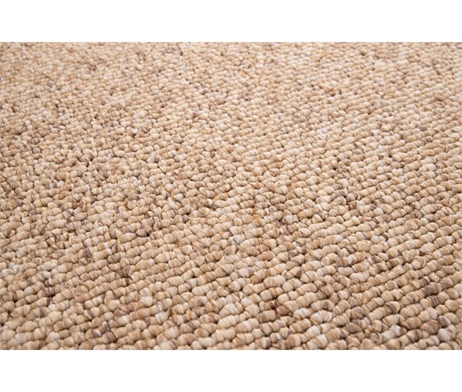 Alfombra lavable tejido en bucle PETRA - ATTICGO 200x290 Natural