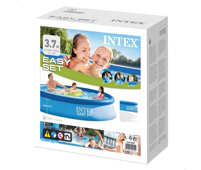 Piscina hinchable INTEX Easy Set 366x76 cm - 5.621 litros Azul