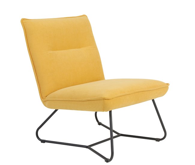 Sillón decorativo LEO Amarillo