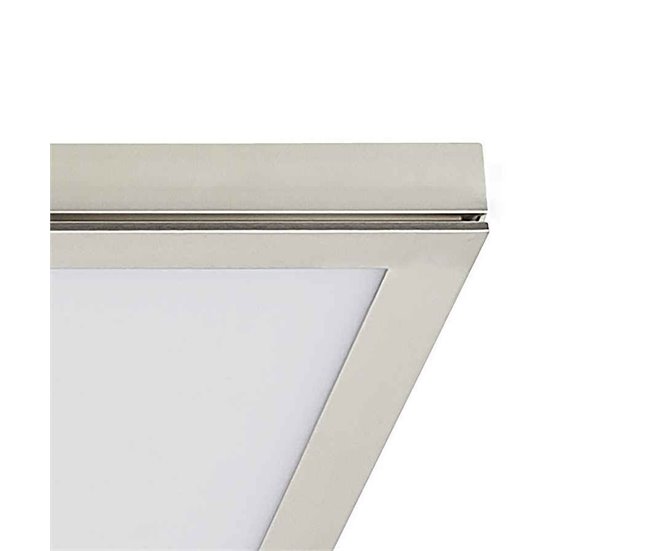 Panel Led Rectangular Metal Serie Tivoli Niquel