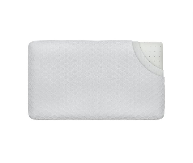 Almohada EXTRA FINA S para Personas que Duermen Boca Abajo (2 F) Blanco