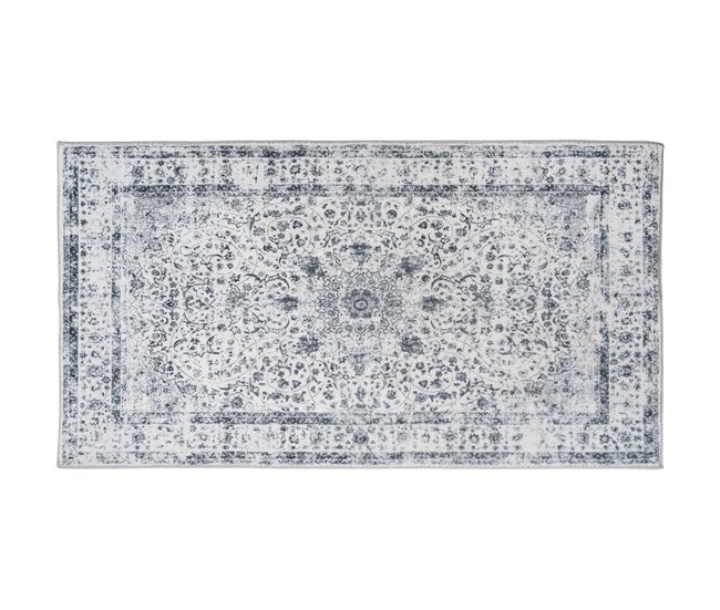 Alfombra de diseño vintage 60x110 Gris