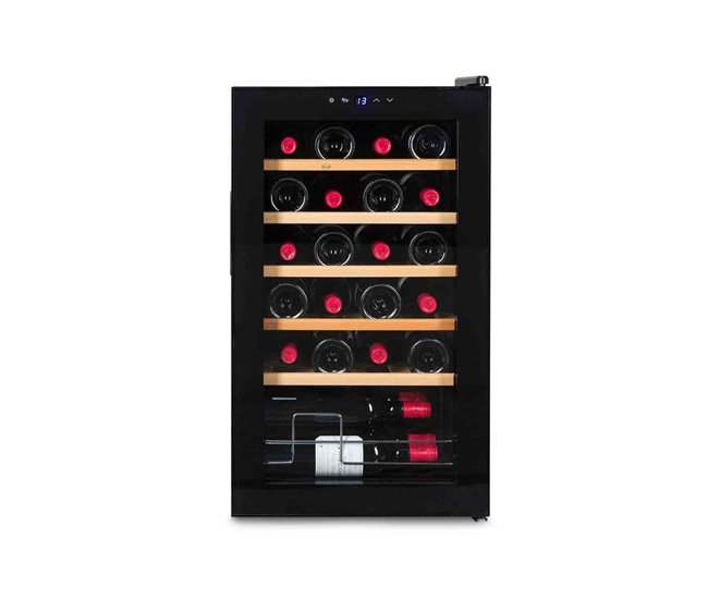 Vinoteca 24 botellas Vinobox 24 PRO Mono temperatura Compresor Negro