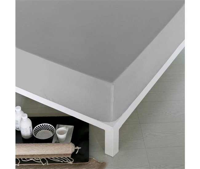 Sábana Bajera Ajustable Verde Oscuro