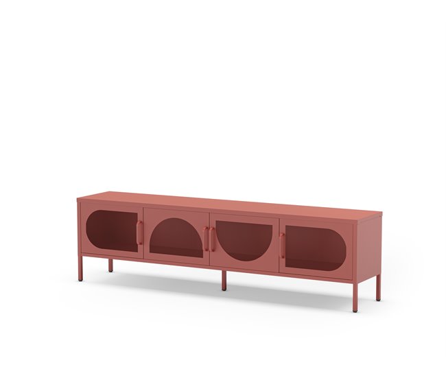 Mueble tv TAYRA 180cm Terracota