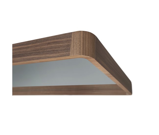 ANGEL CERDA Espejo pared rectangular nogal Nogal