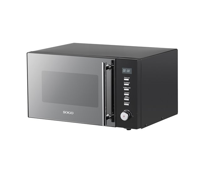 SOGO MICRRONDAS HORNO GRILL-DIGITAL-25L-1400W Negro