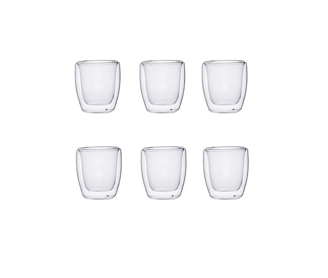 Pack de  vasos Serenia Quid vidrio  cl Transparente