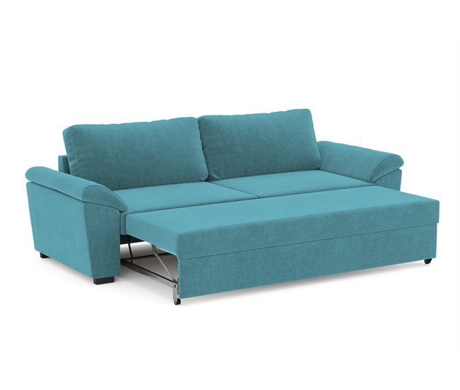 Sofá cama 3 plazas HANSAN Azul