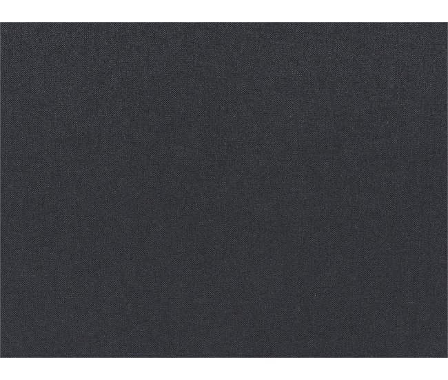 Beliani Sofá con reposapiés Poliéster UNSTAD Negro