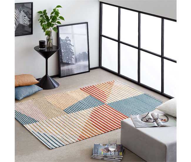 Alfombra decorativa NAF NAF MALEV 160x230 Multicolor