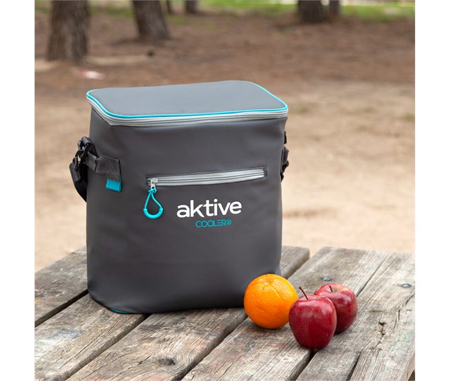 Aktive Bolsa térmica 23 litros de alto rendimiento Gris Azul