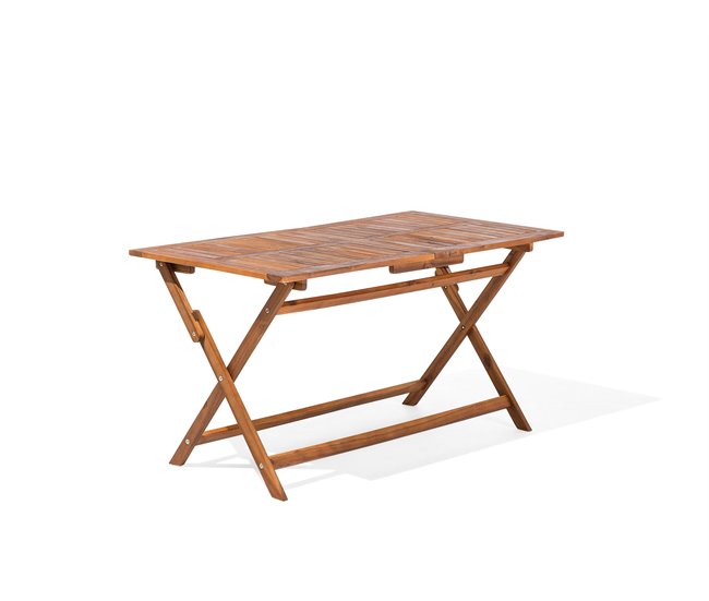 Beliani Conjunto de comedor CENTO Marron
