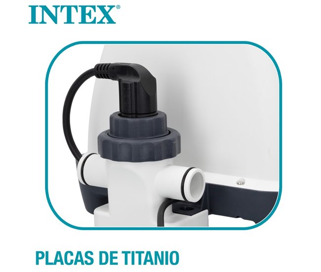 Clorador salino piscina Krystal Clear QS200 INTEX Blanco