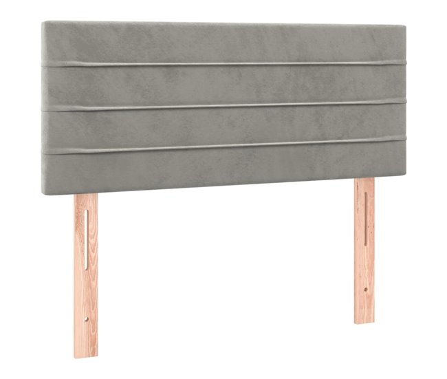 Cama box spring 100x200 Gris