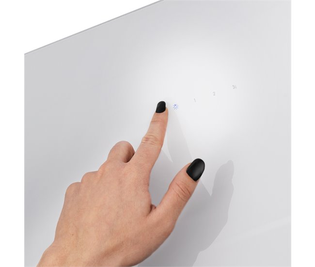 Campana Inclinada Decorativa 700 m³/h 3 Velocidades + Función Intensa Amsta AMHIV60FAJB Blanco