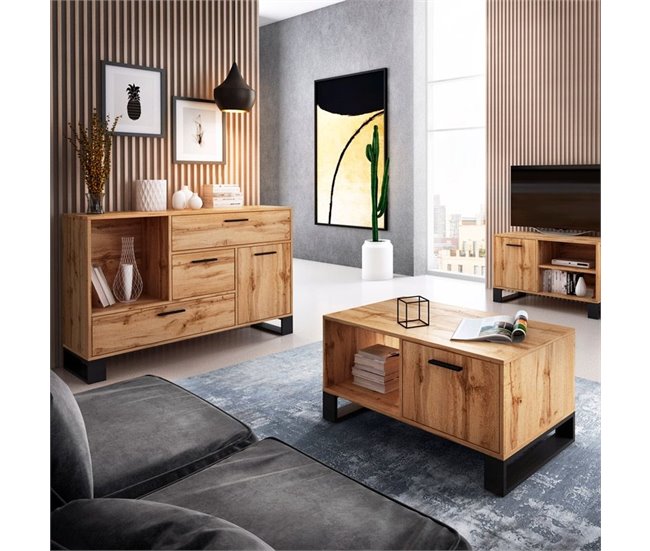 Aparador Raw Roble