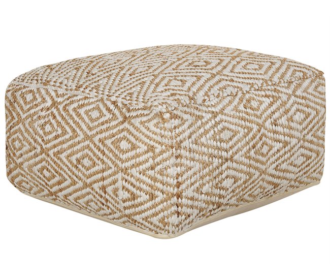 Beliani Puf MASKI Beige