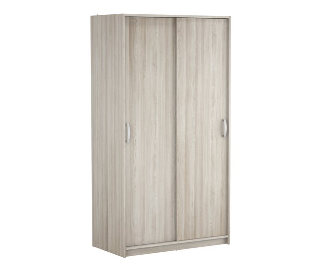 Armario ROLLING puertas correderas 102x191cm madera Madera