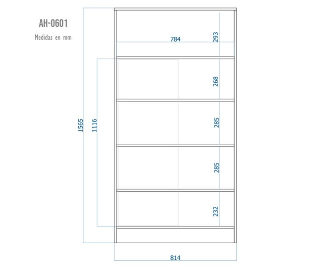 Armario despensa hogar Multiusos con Puertas correderas Blanco