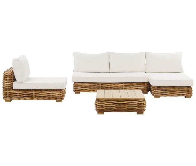 Beliani Conjunto longue VARALLO Dorado