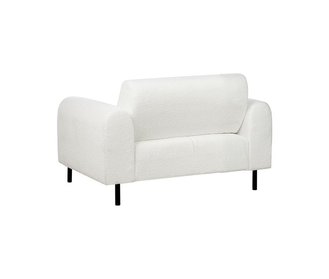 Beliani Sillón ASKIM Blanco