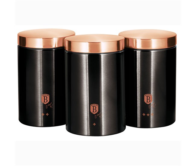 Botes de Cocina Berlinger Haus Black Rose Negro