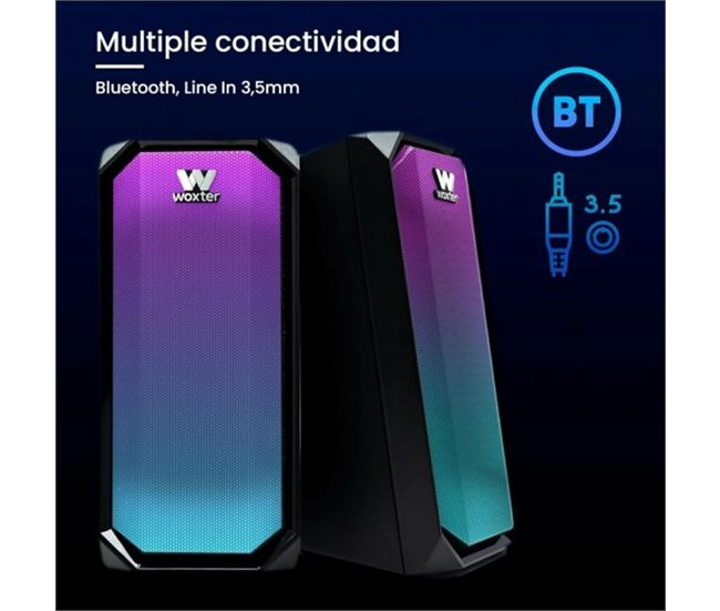 Altavoz Bluetooth Portátil  BIG BASS 97 BT Gris