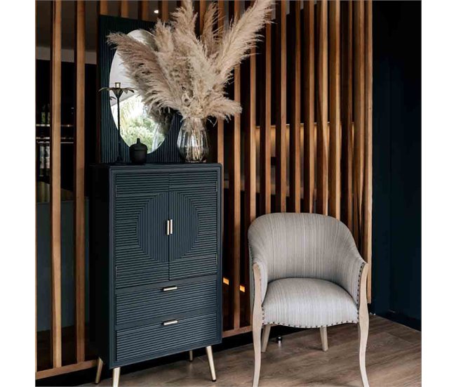 Armario de madera Gris