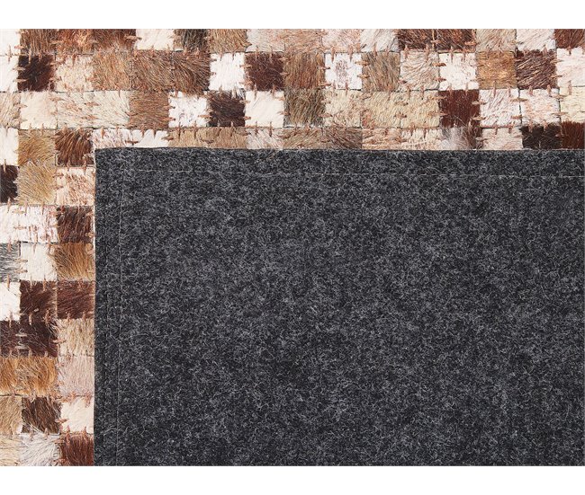 Beliani Alfombra de pelo corto TORUL 160x230 Marron