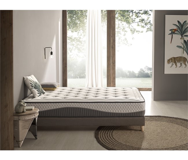 Colchon Visco Clean Plus Firmeza Media-Alta 