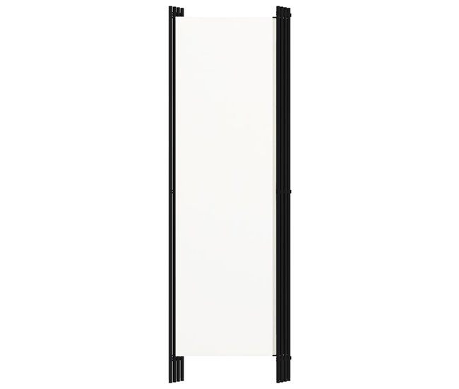 Biombo - Separador Divisor de 4 paneles Blanco