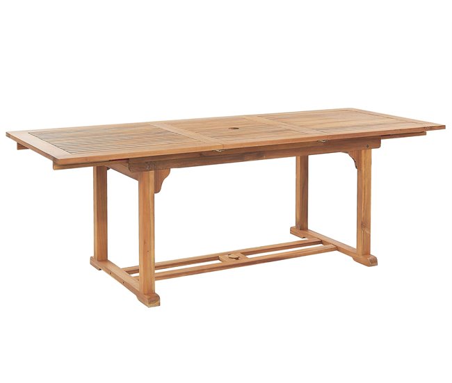 Beliani Conjunto de comedor JAVA Marron
