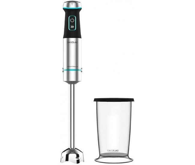 Batidora de mano Power TitanBlack 1200 XL Cecotec Inox