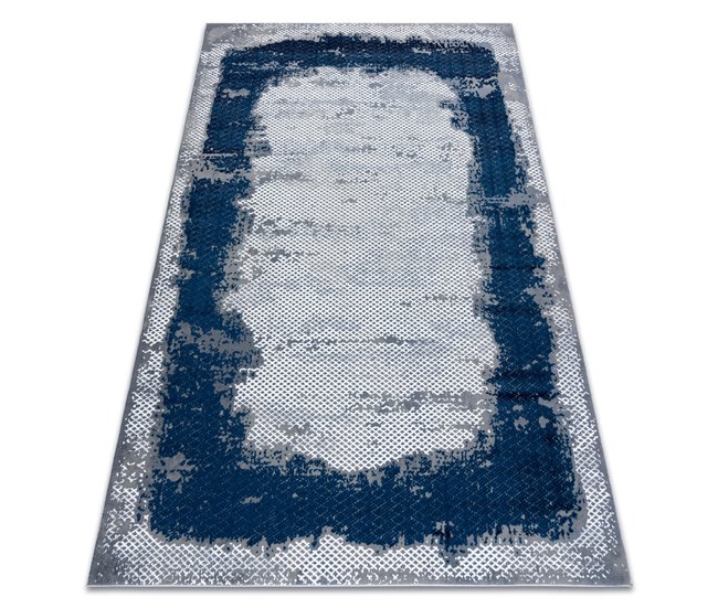Alfombra CORE A004 Marco, sombreado 140x190 Azul